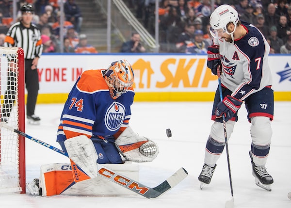 Historique de développement du gardien de but des Oilers d'Edmonton Stuart Skinner